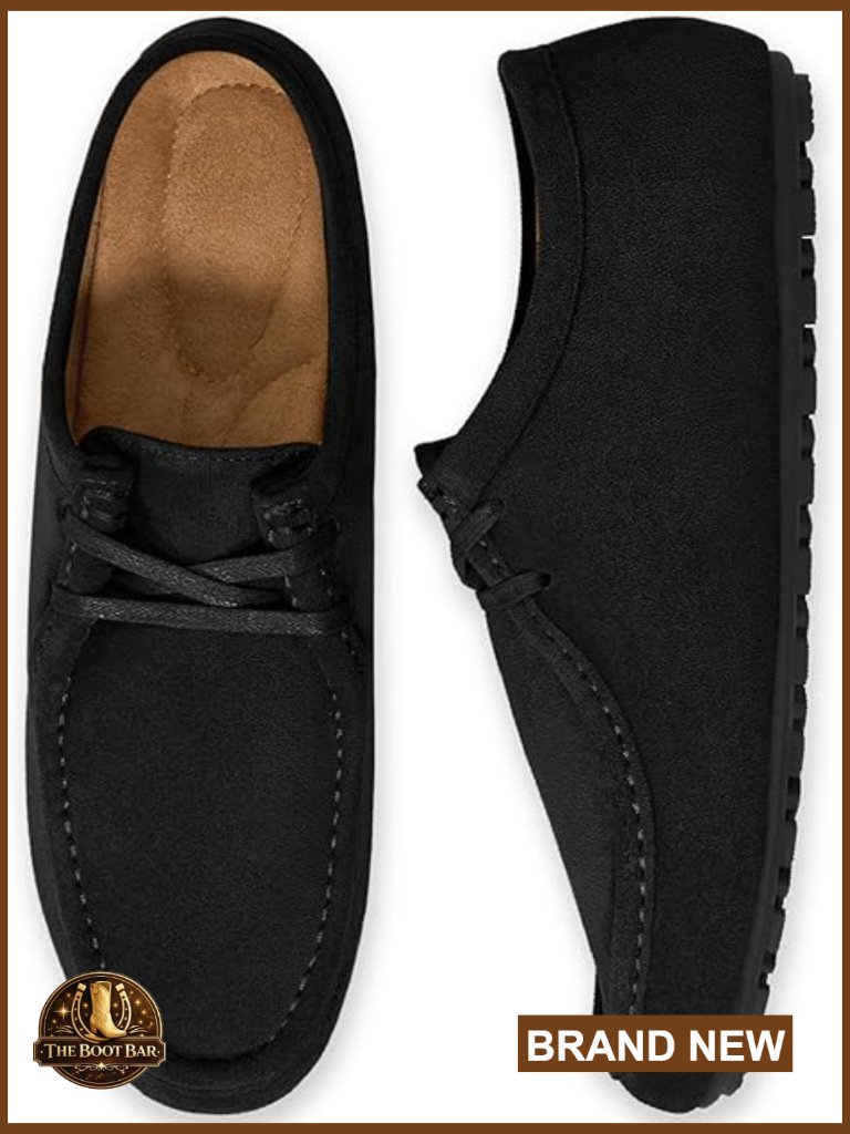Women's Loafers Lace Up Suede Casual Dress Flats Comfortable Walking Shoes Work